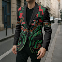 Aotearoa Ngai Tuhoe Personalised Blazer Maori Iwi Poutama Puhoro Tattoo LT14 - Polynesian Pride