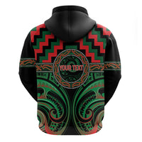 Aotearoa Ngai Tuhoe Personalised Hoodie Maori Iwi Poutama Puhoro Tattoo