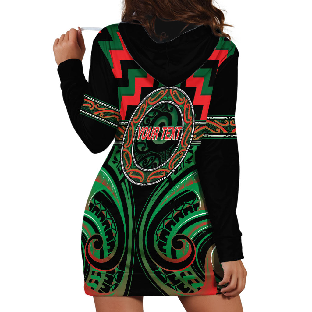 Aotearoa Ngai Tuhoe Personalised Hoodie Dress Maori Iwi Poutama Puhoro Tattoo LT14 - Polynesian Pride