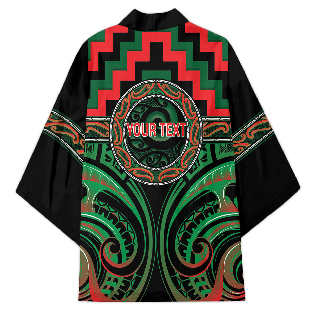 Aotearoa Ngai Tuhoe Personalised Kimono Maori Iwi Poutama Puhoro Tattoo LT14 - Polynesian Pride