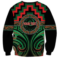 Aotearoa Ngai Tuhoe Personalised Sweatshirt Maori Iwi Poutama Puhoro Tattoo LT14 - Polynesian Pride