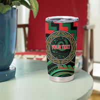 Aotearoa Ngai Tuhoe Personalised Tumbler Cup Maori Iwi Poutama Puhoro Tattoo LT14 - Polynesian Pride