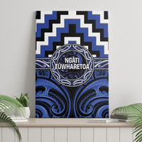 Aotearoa Ngati Tuwharetoa Canvas Wall Art Maori Iwi Poutama Puhoro Tattoo LT14 - Polynesian Pride