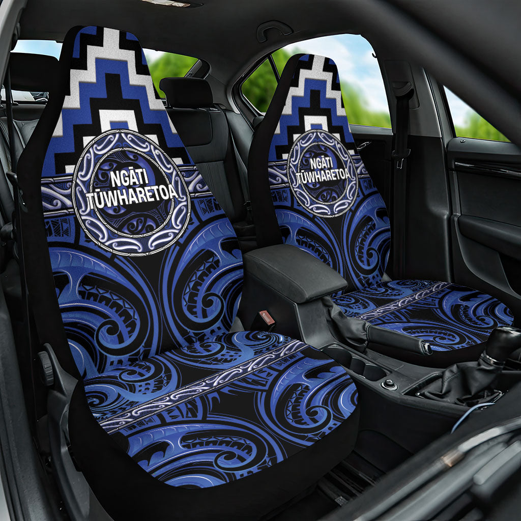 Aotearoa Ngati Tuwharetoa Car Seat Cover Maori Iwi Poutama Puhoro Tattoo