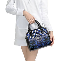 Aotearoa Ngati Tuwharetoa Shoulder Handbag Maori Iwi Poutama Puhoro Tattoo LT14 - Polynesian Pride