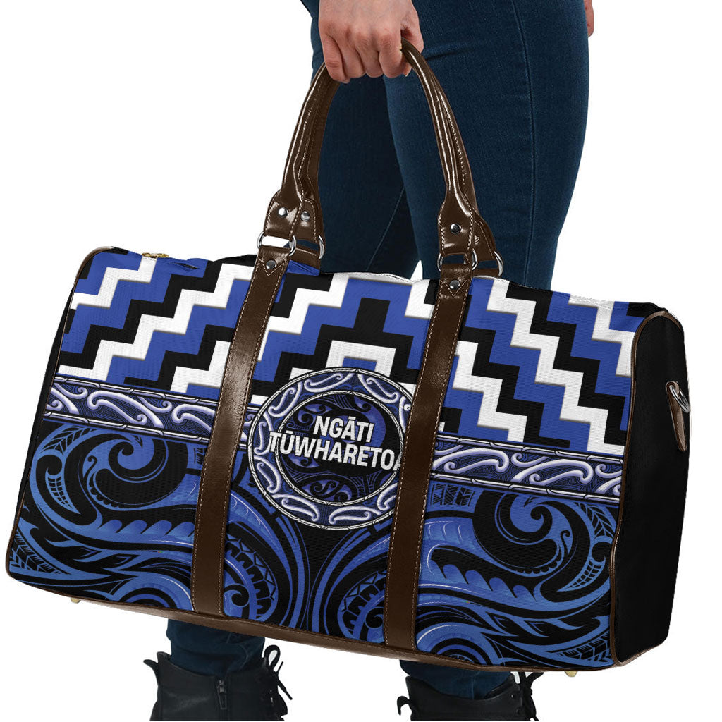 Aotearoa Ngati Tuwharetoa Travel Bag Maori Iwi Poutama Puhoro Tattoo LT14 - Polynesian Pride
