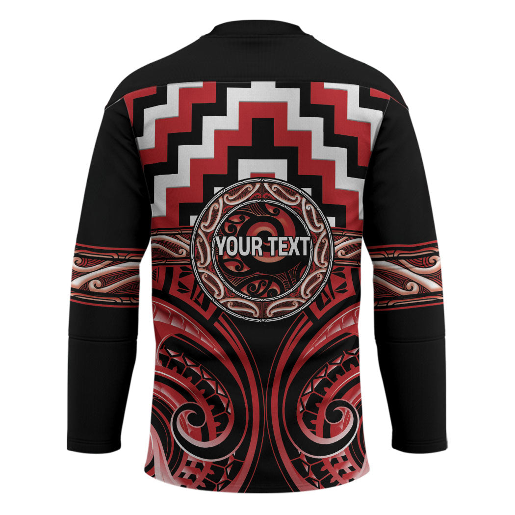 Aotearoa Te Arawa Personalised Hockey Jersey Maori Iwi Poutama Puhoro Tattoo LT14 - Polynesian Pride
