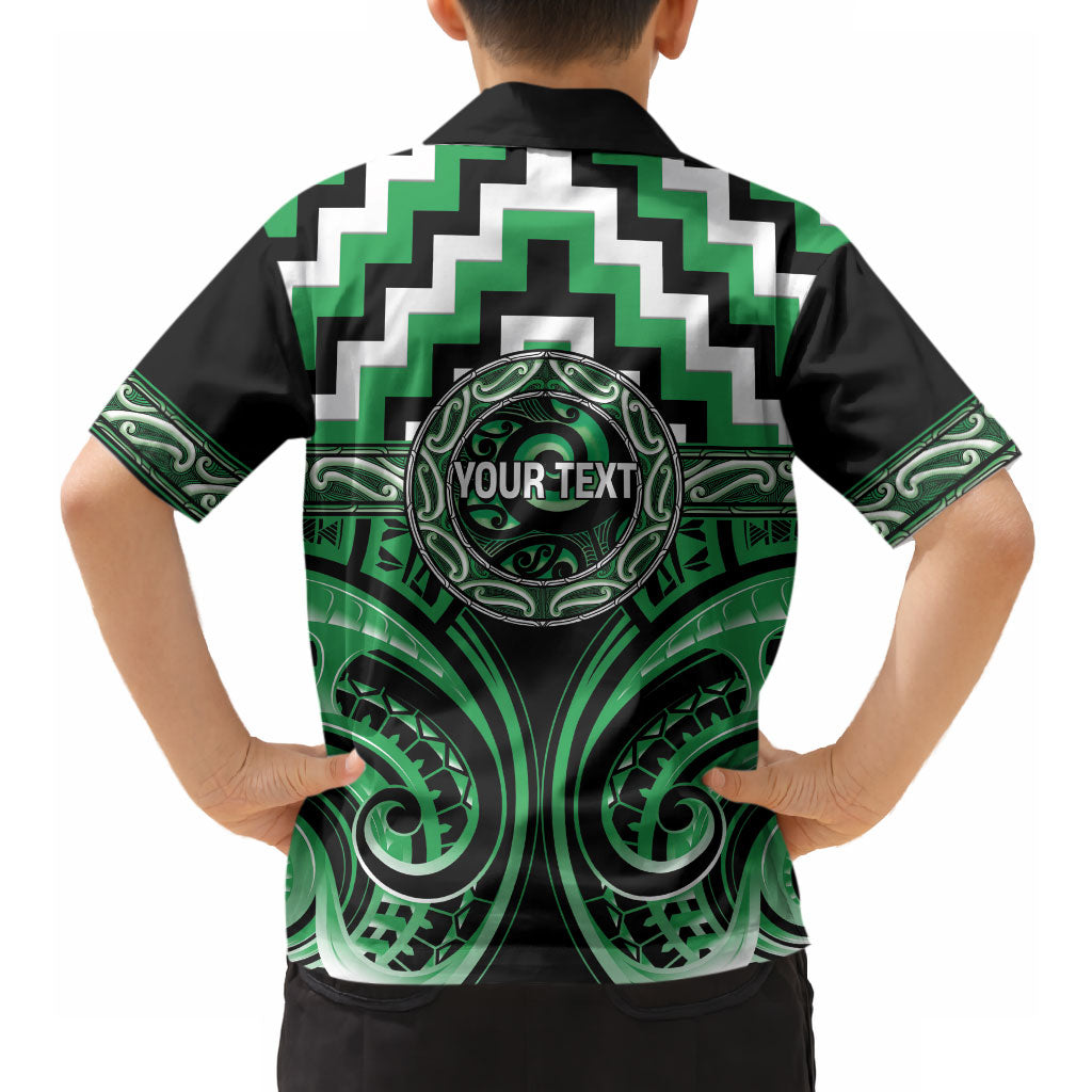 Aotearoa Ngai Tahu Personalised Hawaiian Shirt Maori Iwi Poutama Puhoro Tattoo LT14 - Polynesian Pride