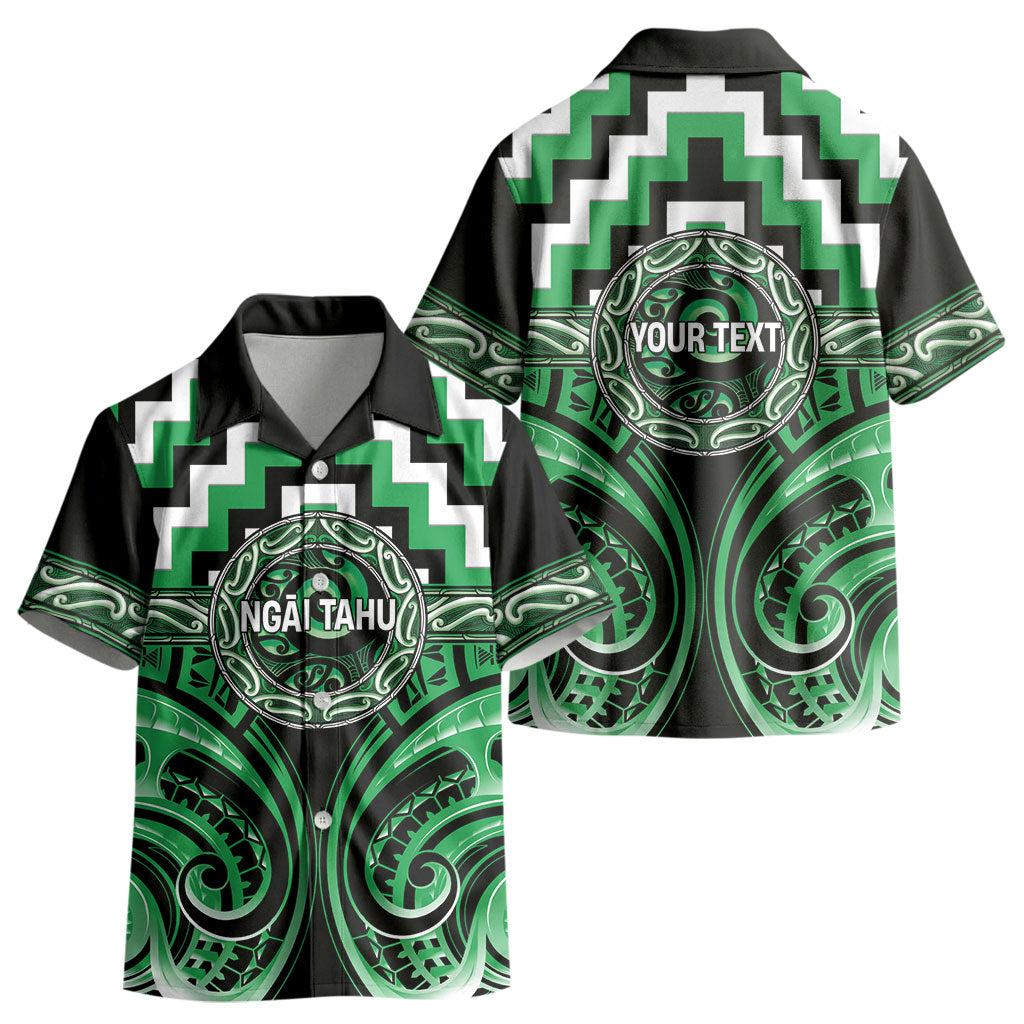 Aotearoa Ngai Tahu Personalised Kid Hawaiian Shirt Maori Iwi Poutama Puhoro Tattoo LT14 - Polynesian Pride