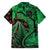 New Zealand Gecko Christmas Hawaiian Shirt Meri Kirihimete Paua Shell Mix Pohutukawa