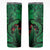 New Zealand Gecko Christmas Skinny Tumbler Meri Kirihimete Paua Shell Mix Pohutukawa
