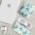 Pastel Cyan Tropical Hawaii AirPods Case Seamless Monstera Plumeria Hawaiian Pattern - Polynesian Pride