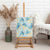 Pastel Cyan Tropical Hawaii Canvas Wall Art Seamless Monstera Plumeria Hawaiian Pattern - Polynesian Pride