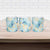 Pastel Cyan Tropical Hawaii Ceramic Mug Seamless Monstera Plumeria Hawaiian Pattern - Polynesian Pride