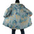 Pastel Cyan Tropical Hawaii Cloak Seamless Monstera Plumeria Hawaiian Pattern - Polynesian Pride