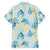 Pastel Cyan Tropical Hawaii Hawaiian Shirt Seamless Monstera Plumeria Hawaiian Pattern - Polynesian Pride