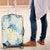 Pastel Cyan Tropical Hawaii Luggage Cover Seamless Monstera Plumeria Hawaiian Pattern - Polynesian Pride
