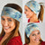 Pastel Cyan Tropical Hawaii Neck Gaiter Seamless Monstera Plumeria Hawaiian Pattern - Polynesian Pride