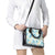 Pastel Cyan Tropical Hawaii Shoulder Handbag Seamless Monstera Plumeria Hawaiian Pattern - Polynesian Pride