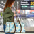 Pastel Cyan Tropical Hawaii Travel Bag Seamless Monstera Plumeria Hawaiian Pattern - Polynesian Pride