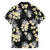 Black Tropical Hawaii Family Matching Long Sleeve Bodycon Dress and Hawaiian Shirt Seamless Monstera Plumeria Hawaiian Pattern - Polynesian Pride