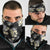 Black Tropical Hawaii Neck Gaiter Seamless Monstera Plumeria Hawaiian Pattern - Polynesian Pride