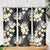 Black Tropical Hawaii Skinny Tumbler Seamless Monstera Plumeria Hawaiian Pattern - Polynesian Pride