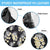 Black Tropical Hawaii Spare Tire Cover Seamless Monstera Plumeria Hawaiian Pattern - Polynesian Pride