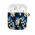Blue Tropical Hawaii AirPods Case Seamless Monstera Plumeria Hawaiian Pattern - Polynesian Pride