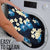 Blue Tropical Hawaii Bathroom Set Seamless Monstera Plumeria Hawaiian Pattern - Polynesian Pride