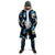Blue Tropical Hawaii Cloak Seamless Monstera Plumeria Hawaiian Pattern - Polynesian Pride