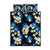 Blue Tropical Hawaii Quilt Bed Set Seamless Monstera Plumeria Hawaiian Pattern - Polynesian Pride