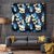 Blue Tropical Hawaii Tapestry Seamless Monstera Plumeria Hawaiian Pattern - Polynesian Pride