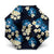 Blue Tropical Hawaii Umbrella Seamless Monstera Plumeria Hawaiian Pattern - Polynesian Pride