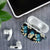 Dark Cyan Tropical Hawaii AirPods Case Seamless Monstera Plumeria Hawaiian Pattern - Polynesian Pride