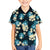 Dark Cyan Tropical Hawaii Hawaiian Shirt Seamless Monstera Plumeria Hawaiian Pattern - Polynesian Pride