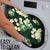 Green Tropical Hawaii Bathroom Set Seamless Monstera Plumeria Hawaiian Pattern - Polynesian Pride