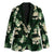 Green Tropical Hawaii Blazer Seamless Monstera Plumeria Hawaiian Pattern - Polynesian Pride