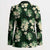 Green Tropical Hawaii Blazer Seamless Monstera Plumeria Hawaiian Pattern - Polynesian Pride