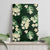 Green Tropical Hawaii Canvas Wall Art Seamless Monstera Plumeria Hawaiian Pattern - Polynesian Pride