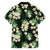 Green Tropical Hawaii Family Matching Long Sleeve Bodycon Dress and Hawaiian Shirt Seamless Monstera Plumeria Hawaiian Pattern - Polynesian Pride