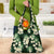 Green Tropical Hawaii Grocery Bag Seamless Monstera Plumeria Hawaiian Pattern - Polynesian Pride