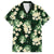 Green Tropical Hawaii Hawaiian Shirt Seamless Monstera Plumeria Hawaiian Pattern - Polynesian Pride