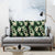 Green Tropical Hawaii Pillow Cover Seamless Monstera Plumeria Hawaiian Pattern - Polynesian Pride