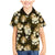 Gold Tropical Hawaii Family Matching Mermaid Dress and Hawaiian Shirt Seamless Monstera Plumeria Hawaiian Pattern - Polynesian Pride