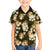 Gold Tropical Hawaii Hawaiian Shirt Seamless Monstera Plumeria Hawaiian Pattern - Polynesian Pride