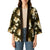 Gold Tropical Hawaii Kimono Seamless Monstera Plumeria Hawaiian Pattern - Polynesian Pride