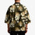 Gold Tropical Hawaii Kimono Seamless Monstera Plumeria Hawaiian Pattern - Polynesian Pride