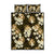 Gold Tropical Hawaii Quilt Bed Set Seamless Monstera Plumeria Hawaiian Pattern - Polynesian Pride