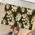 Gold Tropical Hawaii Rubber Doormat Seamless Monstera Plumeria Hawaiian Pattern - Polynesian Pride